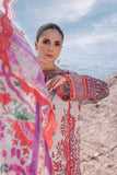 Ayzel Tropicana Embroidered Lawn Unstitched 3Pc Suit AZL-24-V2-02 Alenia