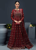 Reena by Alizeh Fashion Embroidered Chiffon Unstitched 3Pc Suit D-02 Aylin