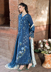 Saira Shakira Bloom Embroidered Lawn Unstitched 3Pc Suit D-02B LILY