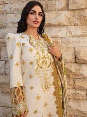 Rang Rasiya Carnation Embroidered Lawn Unstitched 3Pc Suit D-02 Isabella