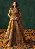 Afrozeh Divani Embroidered Raw Silk Unstitched 3Pc Suit AS-V3-24-02 Jahanbano