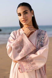 Seran Afsanah Vol-02 Embroidered Lawn Unstitched 3Pc Suit D-02 SARA
