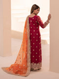 House of Nawab Miorah Embroidered Organza Unstitched 3Pc Suit D-02 TANYA - B