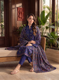 Pashm by Fiza Noor Premium Printed Leather Linen Unstitched 3Pc Suit D-02