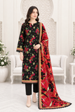 Ittehad X Bin Ameer Linen Essential Unstitched Printed 3Pc Suit D-02