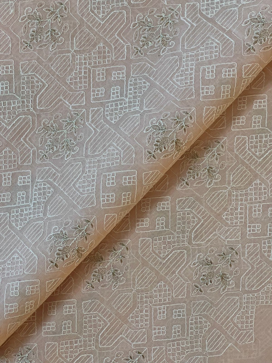 Chikankari Exclusive Embroidered Lawn Unstitched 3Pc CH26-V1-D102