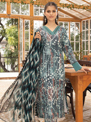 Floral Symphony by Panache Embroidered Viscose Unstitched 3Pc Suit D-03