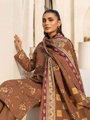 Fiza Noor Digital Printed Marina Unstitched 3Pc Suit D-03