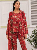 Aangan by Sanam Saeed Printed Viscose Unstitched 3Pc Suit D-03