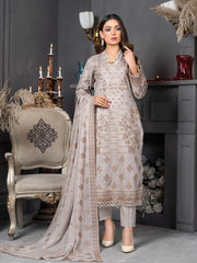 Manizay Talash Premium Embroidered Lawn Unstitched 3Pc Suit D-03
