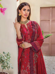 Rumli by Humdum Embroidered Karandi Unstitched 3Pc Suit RM-03