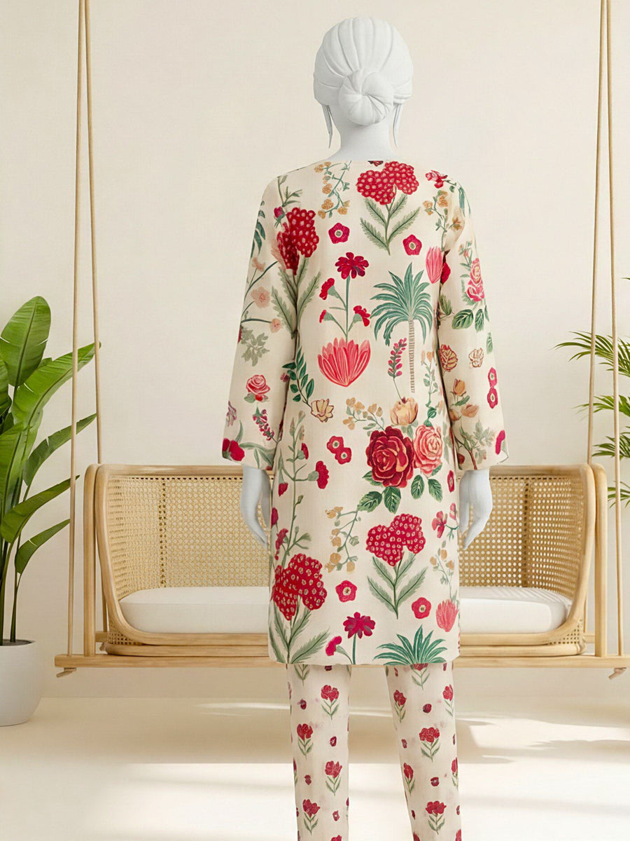 Ittehad Daily Afairs Printed Lawn Unstitched 2Pc Suit D-04