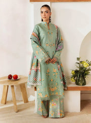 Nissa by RajBari Premium Embroidered Marina Unstitched 3Pc Suit D-03