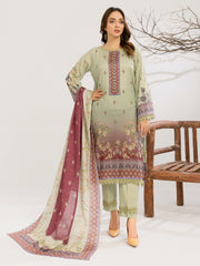 Sundas By Al Kareem Premium Printed Lawn Unstitched 3Pc Suit D-03