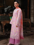 RajBari Nissa Floral Symphony Embroidered Lawn Unstitched 3Pc Suit D-03