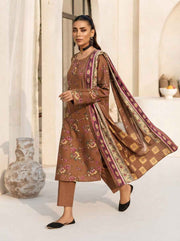 Fiza Noor Digital Printed Marina Unstitched 3Pc Suit D-03