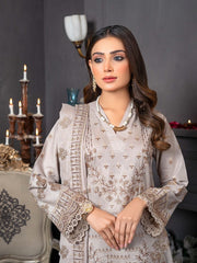 Manizay Talash Premium Embroidered Lawn Unstitched 3Pc Suit D-03
