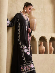 Raha by RajBari Premium Summer Embroidered Lawn Unstitched 3Pc Suit D-03