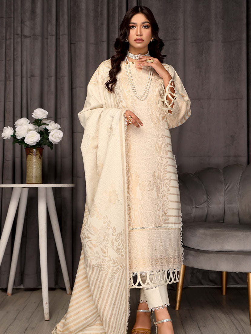Jhalak by Humdum Jacquard Karandi Unstitched 3 Piece Suit JL-03