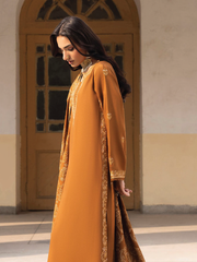 CELTS Mehr Premium Embroidered Karandi Unstitched 3Pc Suit D-03