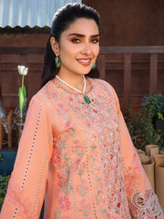 Rang Rasiya Premium Embroidered Lawn Unstitched 3Pc Suit D-03 RANIA