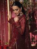 Heer by Humdum Embroidered Chiffon Unstitched 3PC Suit HR-03