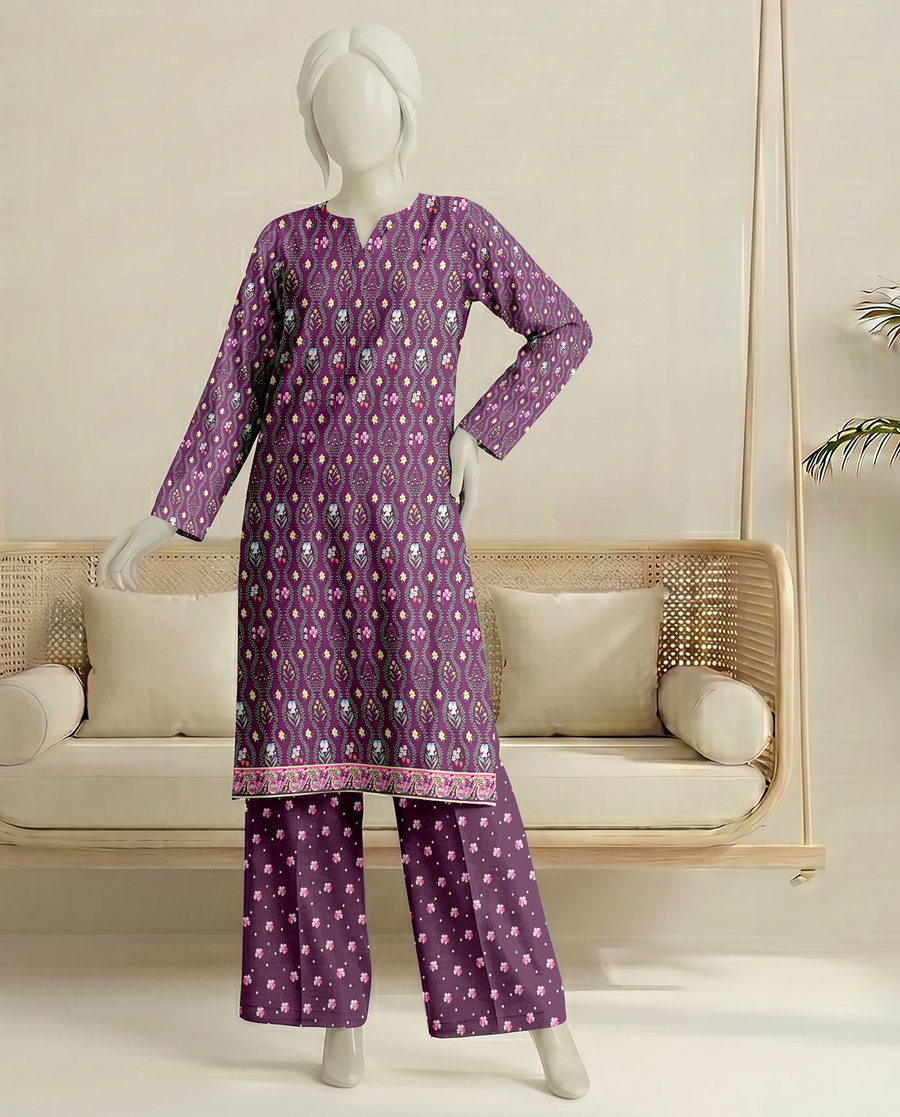 Ittehad Daily Afairs Vol-02 Unstitched Printed Lawn 2Pc Suit D-03