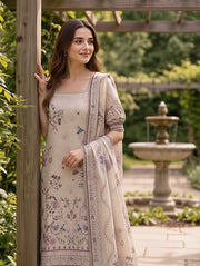 Zync by Florent Exclusive Prints Lawn Unstitched 3Pc Suit FEP-03