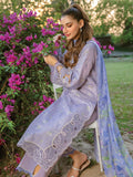 Rang Rasiya Carnation Embroidered Lawn Unstitched 3Pc Suit D-03 Eva