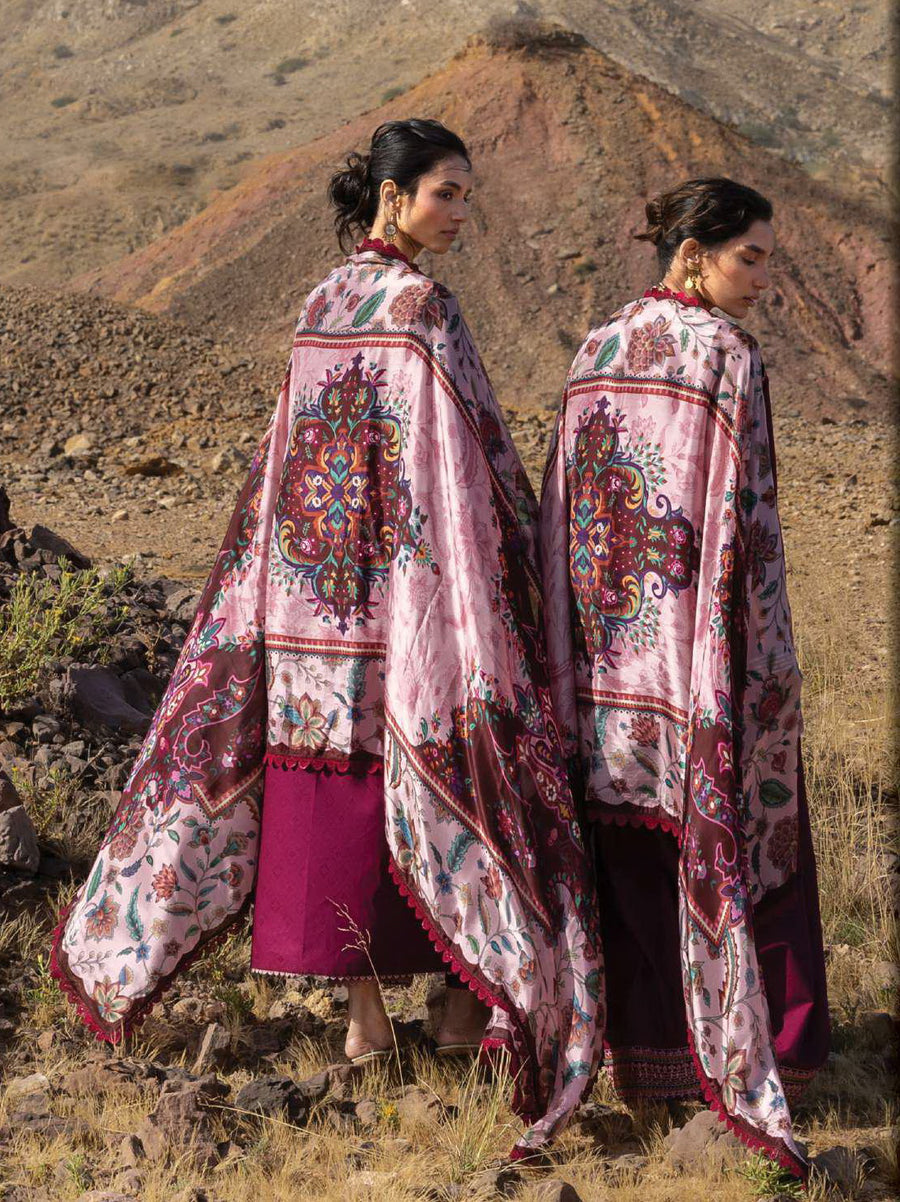 Zainab Chottani Embroidered Lawn Unstitched 3Pc Suit D-03 Aylin