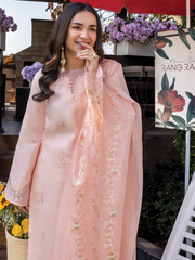 Rang Rasiya Florence Embroidered Lawn Unstitched 3Pc Suit D-03 ESHAL