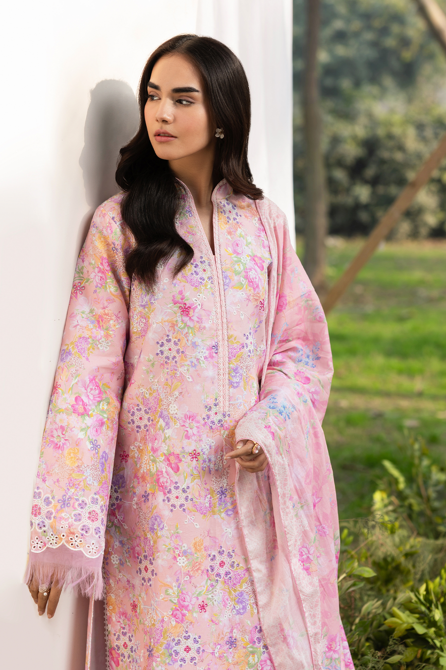 RajBari Summer Printkari Exclusive Lawn Unstitched 3Pc Suit D-03