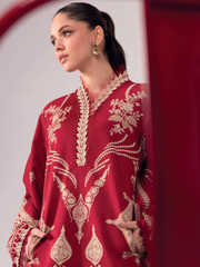 Maria.B M.Basics Embroidered Lawn Unstitched 3Pc Suit MB-CUSV13-03-A