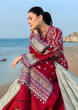 Sadaf Fawad Khan Siraa Embroidered Lawn Unstitched 3Pc Suit D-03 AATISH