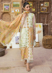 Saira Shakira Bloom Embroidered Lawn Unstitched 3Pc Suit D-03B LANA
