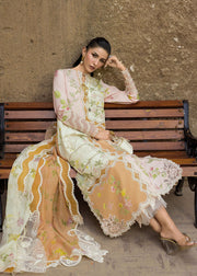 Saira Shakira Bloom Embroidered Lawn Unstitched 3Pc Suit D-03B LANA