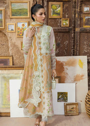 Saira Shakira Bloom Embroidered Lawn Unstitched 3Pc Suit D-03B LANA