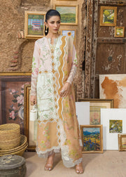 Saira Shakira Bloom Embroidered Lawn Unstitched 3Pc Suit D-03B LANA