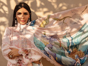 Rang Rasiya Carnation Embroidered Lawn Unstitched 3Pc Suit D-03 Camilia