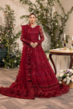 House of Nawab Azalea Embroidered Net Unstitched 3Pc Suit D-03 DIBA