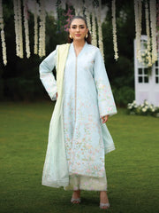 Rang Rasiya Luxury Silk Unstitched Embroidered 3Pc Suit D-06 Feryal