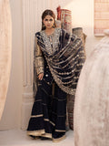 House of Nawab Miorah Embroidered Organza Unstitched 3Pc Suit D-03 IRAMMA - A