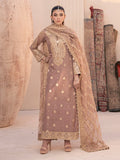 House of Nawab Miorah Embroidered Organza Unstitched 3Pc Suit D-03 IRAMMA - B