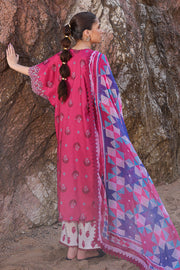Ayzel Tropicana Embroidered Lawn Unstitched 3Pc Suit AZL-24-V2-03 Lenora