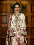 Zainab Chottani Embroidered Herringbone Unstitched 3Pc Suit D-03 Shyna