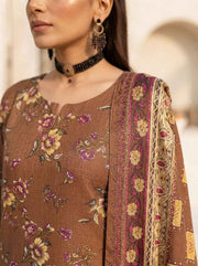 Fiza Noor Digital Printed Marina Unstitched 3Pc Suit D-03