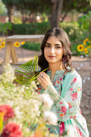 Spring Bell by Sanam Saeed Embroidered Lawn Unstitched 3Pc Suit D-03