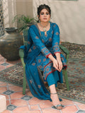 Manizay Saqafat Premium Embroidered Lawn Unstitched 3Pc Suit D-03