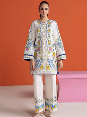 RajBari Amal Summer Prints Exclusive 2Pc Unstitched Lawn Suit D-03