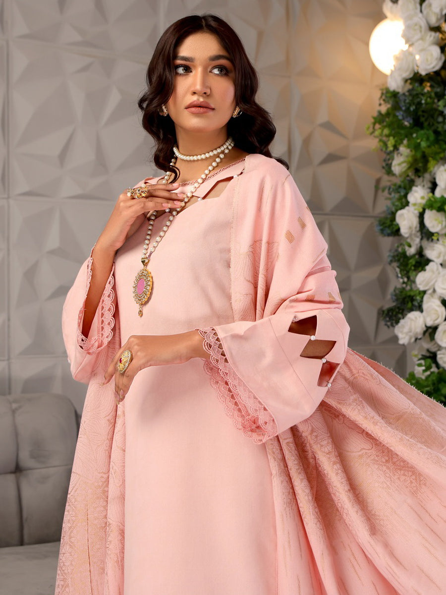 Jhalak by Humdum Jacquard Karandi Unstitched 3 Piece Suit JL-04
